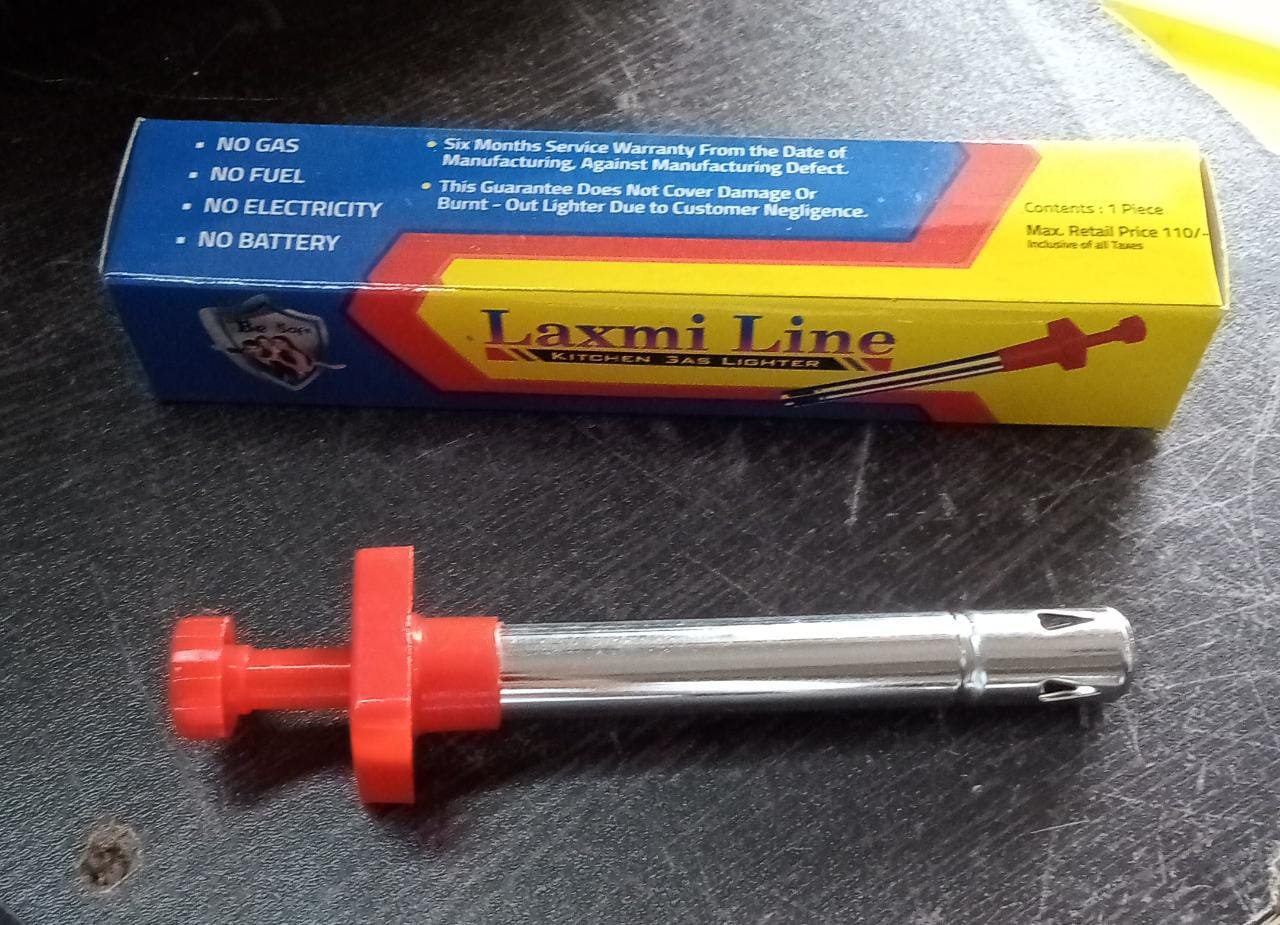 Gas Lighter – Fuel-Free Stainless Steel Kitchen Tool | Dabster