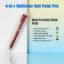 Multicolor Ball Pen – 6-in-1 Smooth & Vibrant Writing Tool