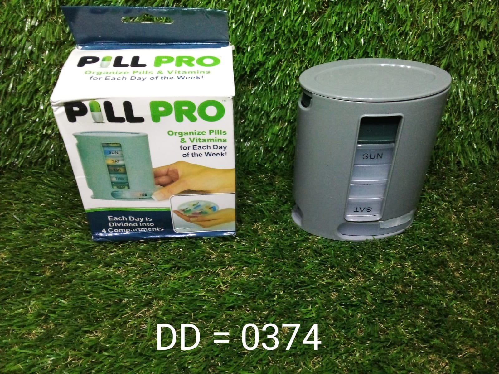 7-Day Pill Organizer – Weekly Medicine Dispenser & Box |