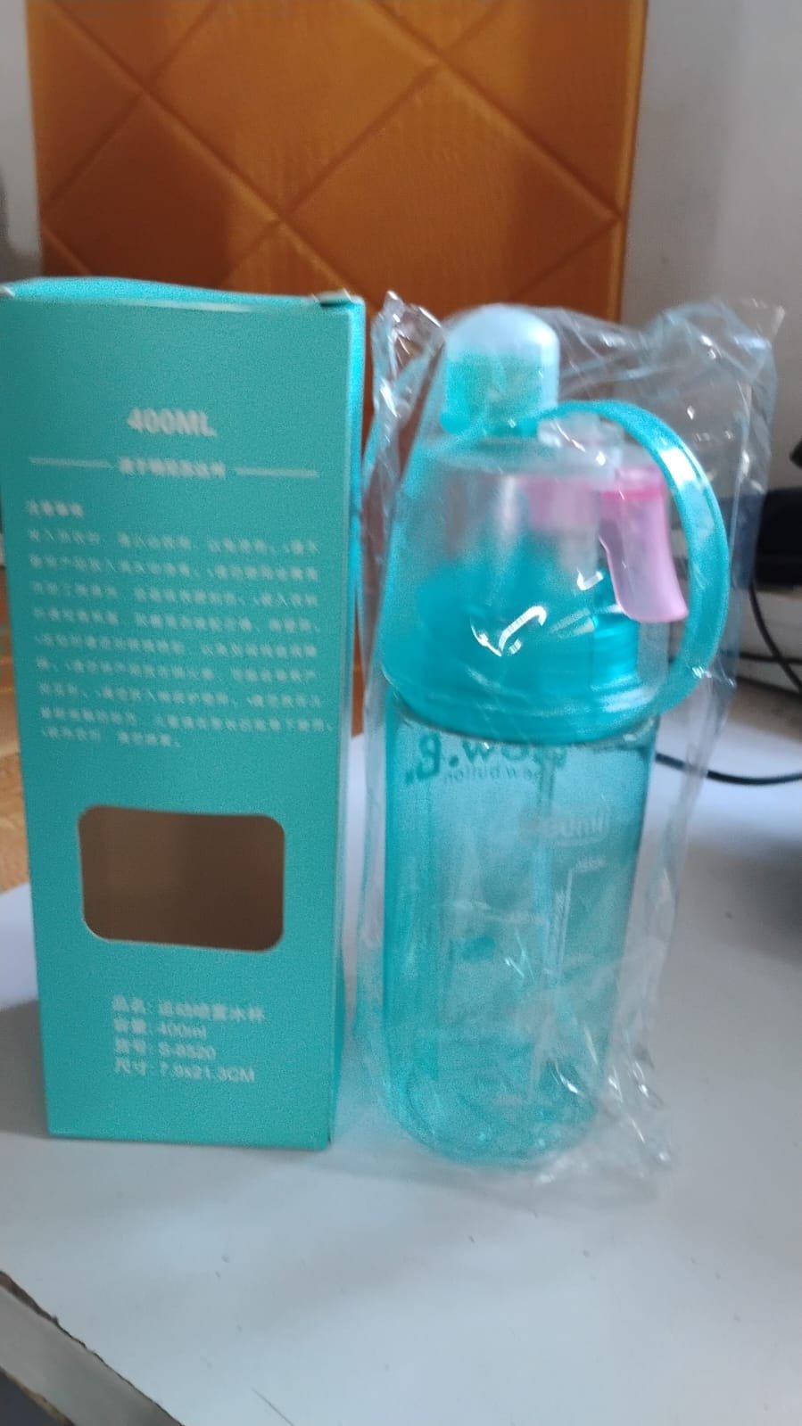 2-in-1 Mist Spray Water Bottle – 400ML BPA Free | Own Hydrate