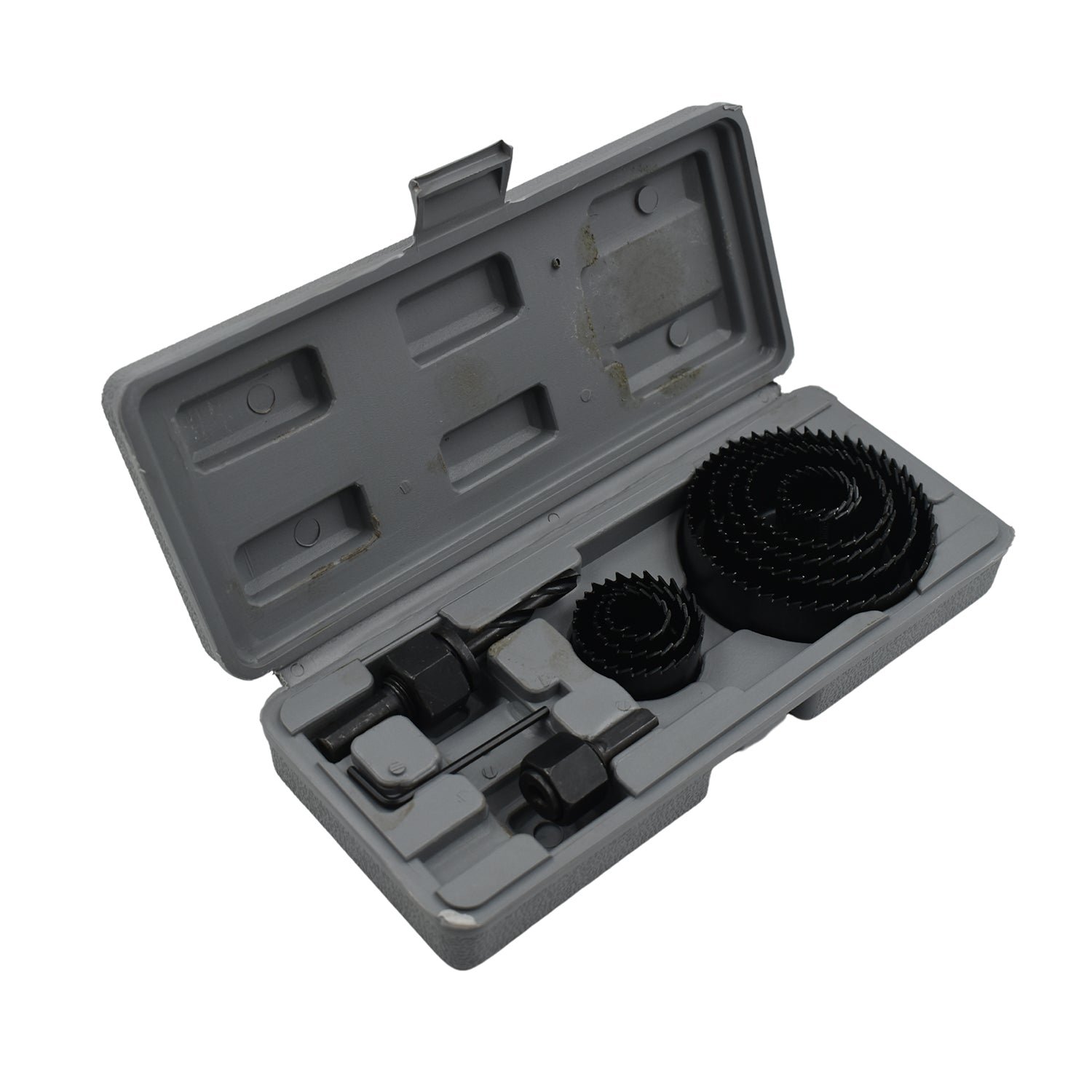 Hole Saw Kit 19-64mm – Carbon Steel Wood Drilling | BoltForce