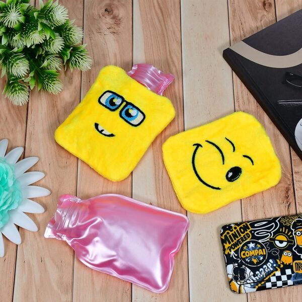 Mini Hot Water Bag – Emoji Relief for Pain & Cramps | Velvet Wellness