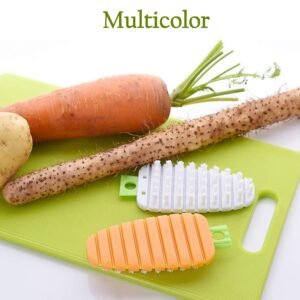 Vegetable Scrubbing Brush – Non-Toxic Carrot Design | Claranza