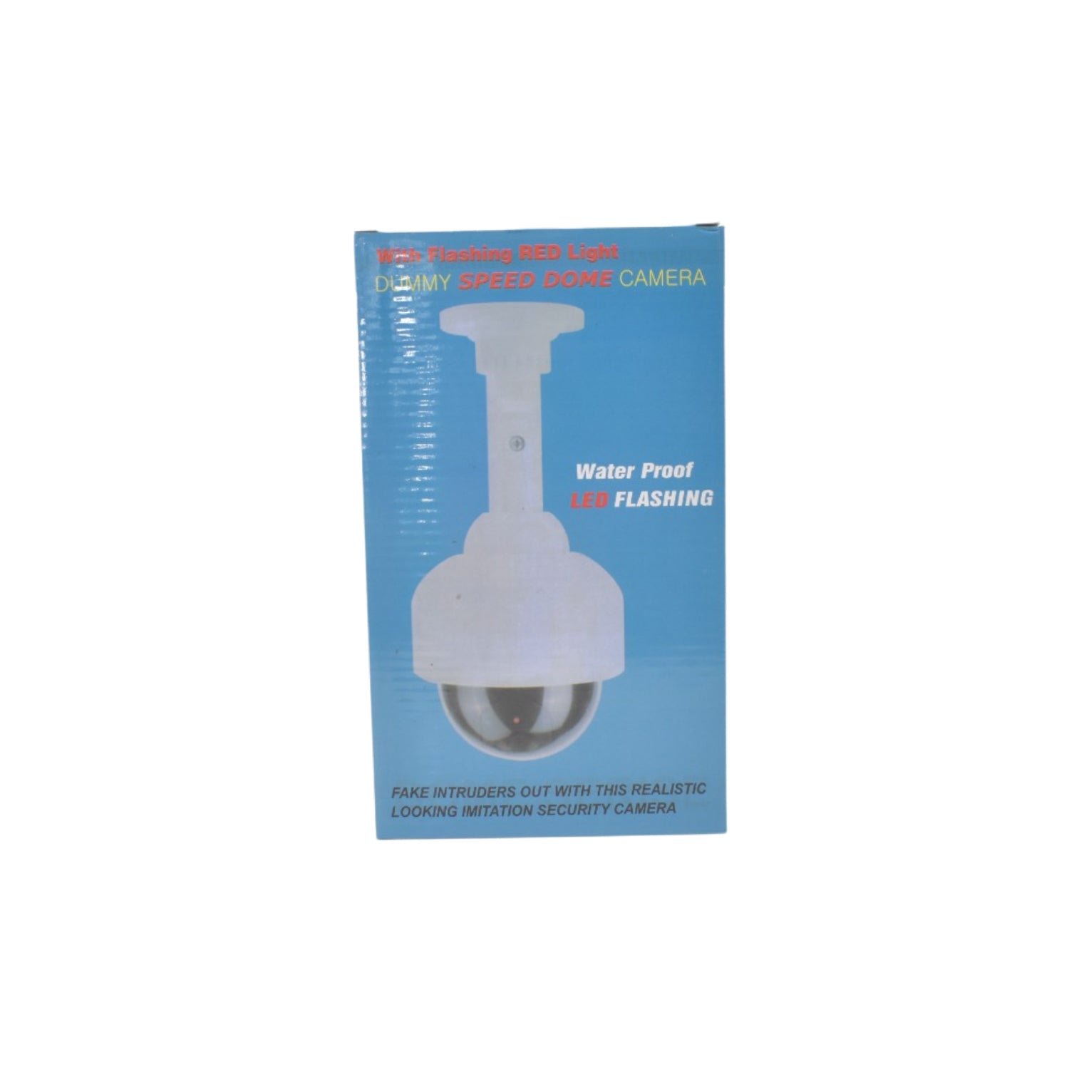 Dummy CCTV Camera – Realistic with Flashing LED & 360° Rotation | Safelix