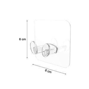 Adhesive Wall Hooks – Strong Hold & No Damage Walls