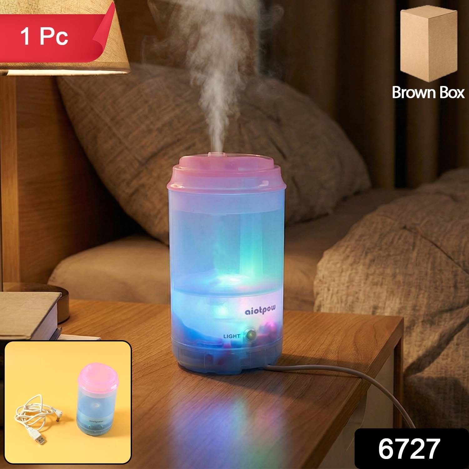 Portable Mini Humidifier – USB Essential Oil Diffuser | VoltDesk