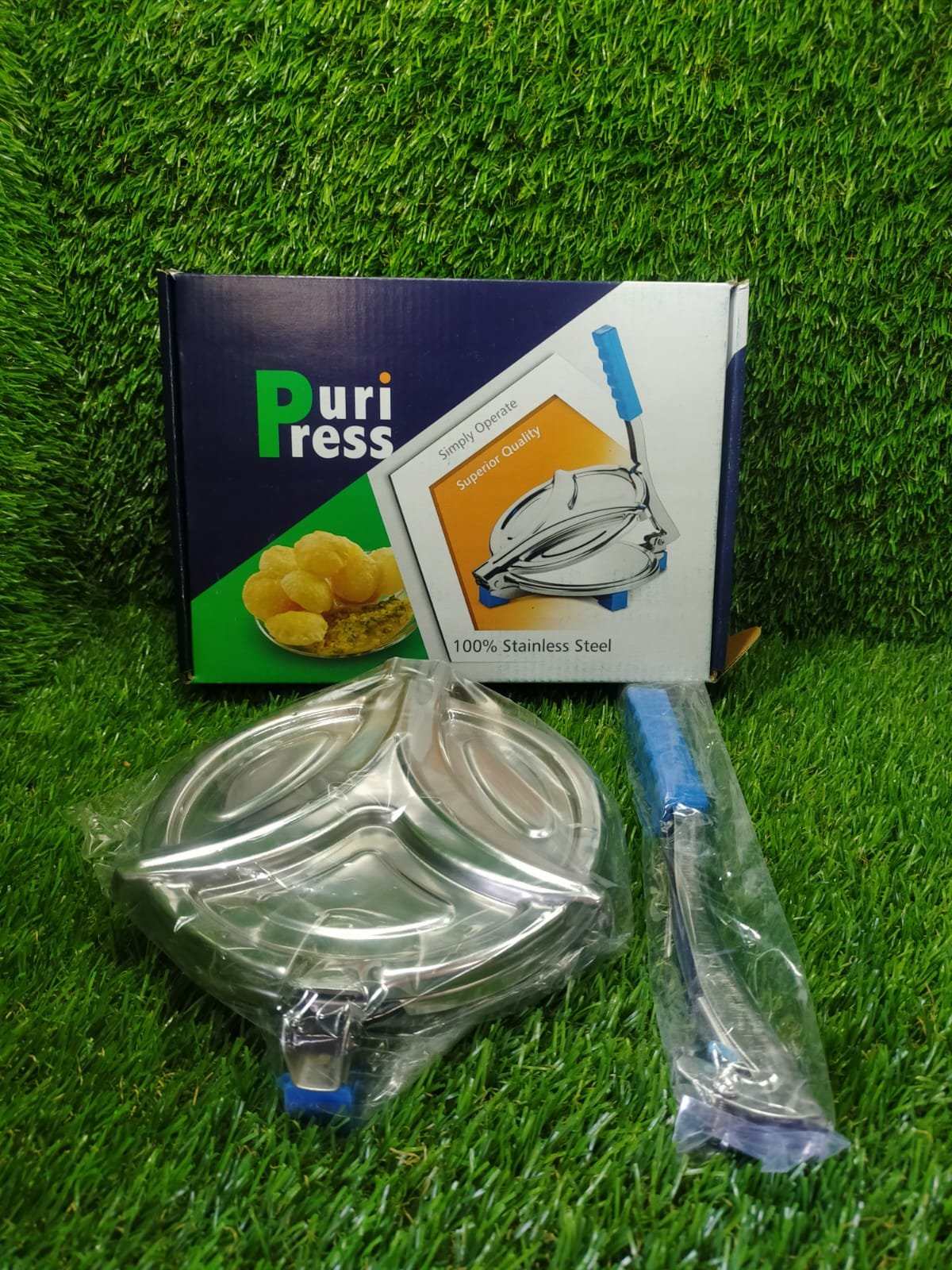 Puri Press – Stainless Steel Chapati & Papad Maker | Indo Glow