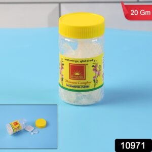 Bhimseni Camphor Flakes – Pure ISO Borneol for Pooja & Air Purification