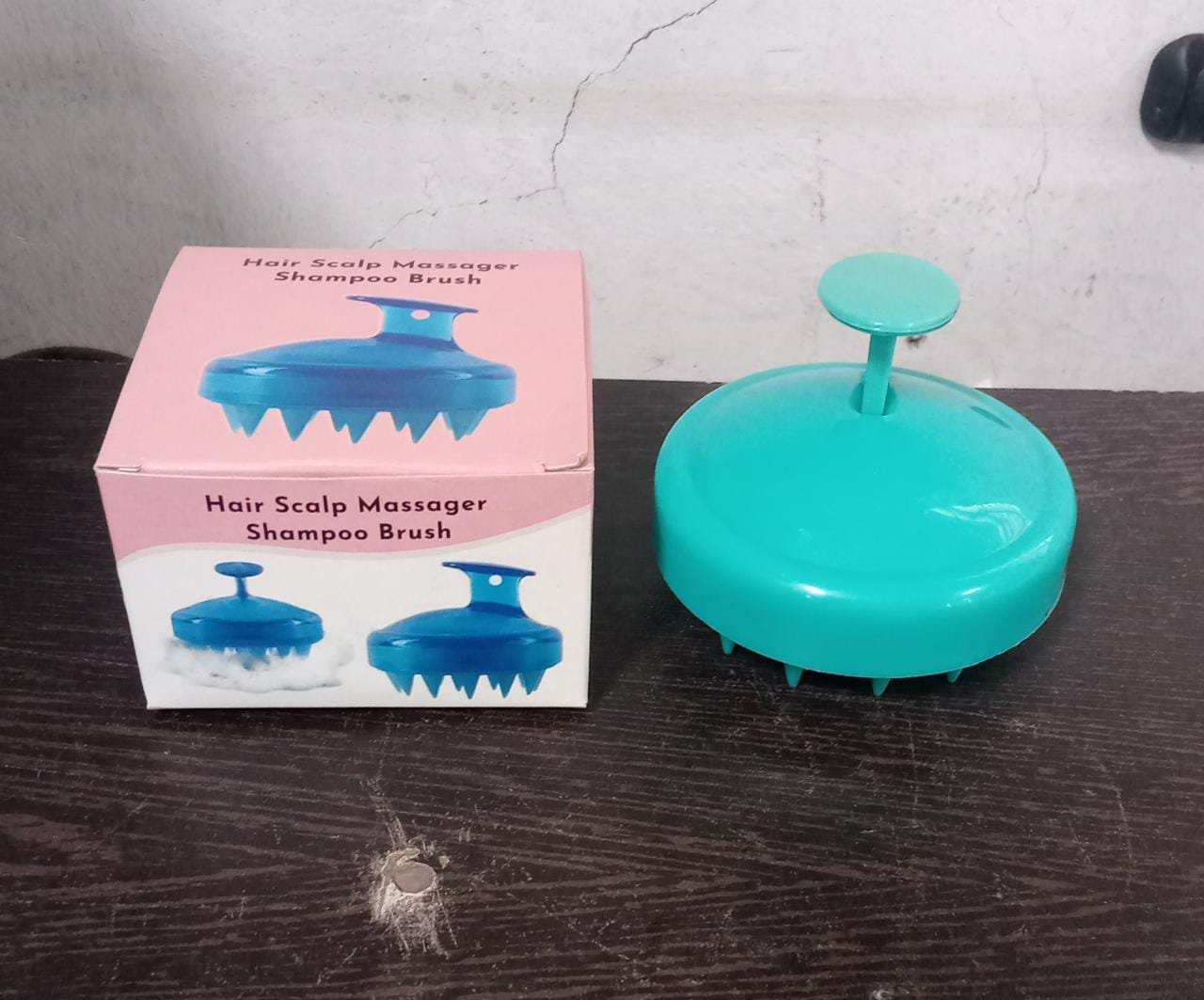 Scalp Massager Shampoo Brush – Deep Clean & Hair Growth | Calm & Curl