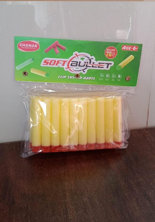 Foam Blaster Darts – Soft Refill for Kids Blaster Gun (20 Pcs) | Aditi