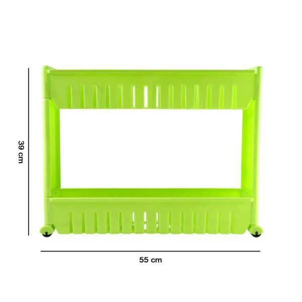 Slim Storage Rack – Space-Saving Multipurpose Organizer for Narrow Spaces