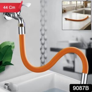 Flexible Silicone Water Tap Extender – 44cm Reach & Easy Installation