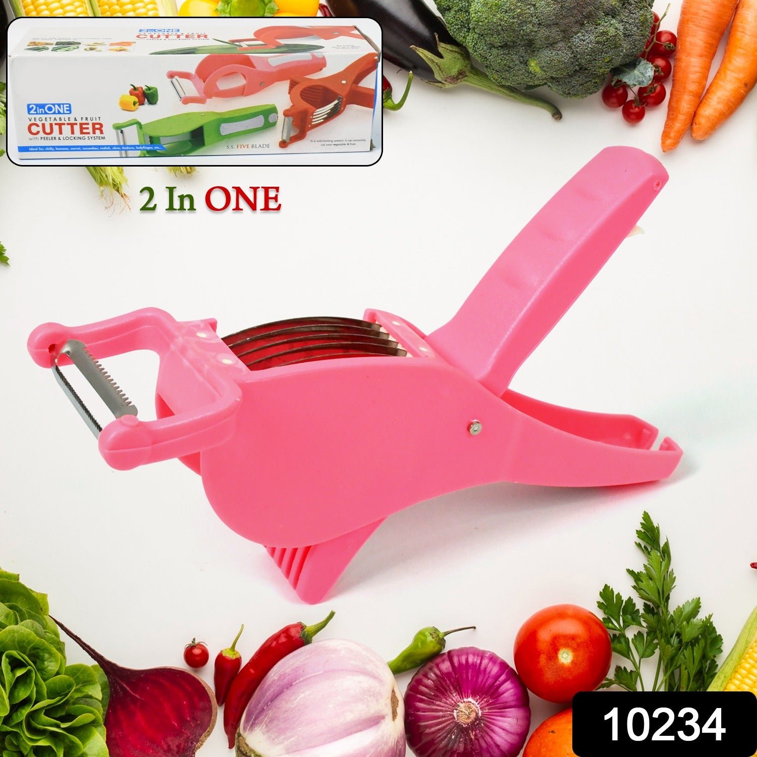 90b1a15e-f970-4fd9-9b64-ecc2808fe3cb Vegetable Cutter with Peeler – 2-in-1 Multi Slicer | Quickslice