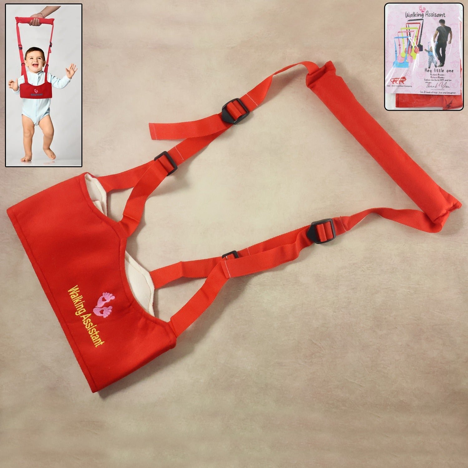 Baby Walking Assistant Harness – Adjustable Support & Safety Belt