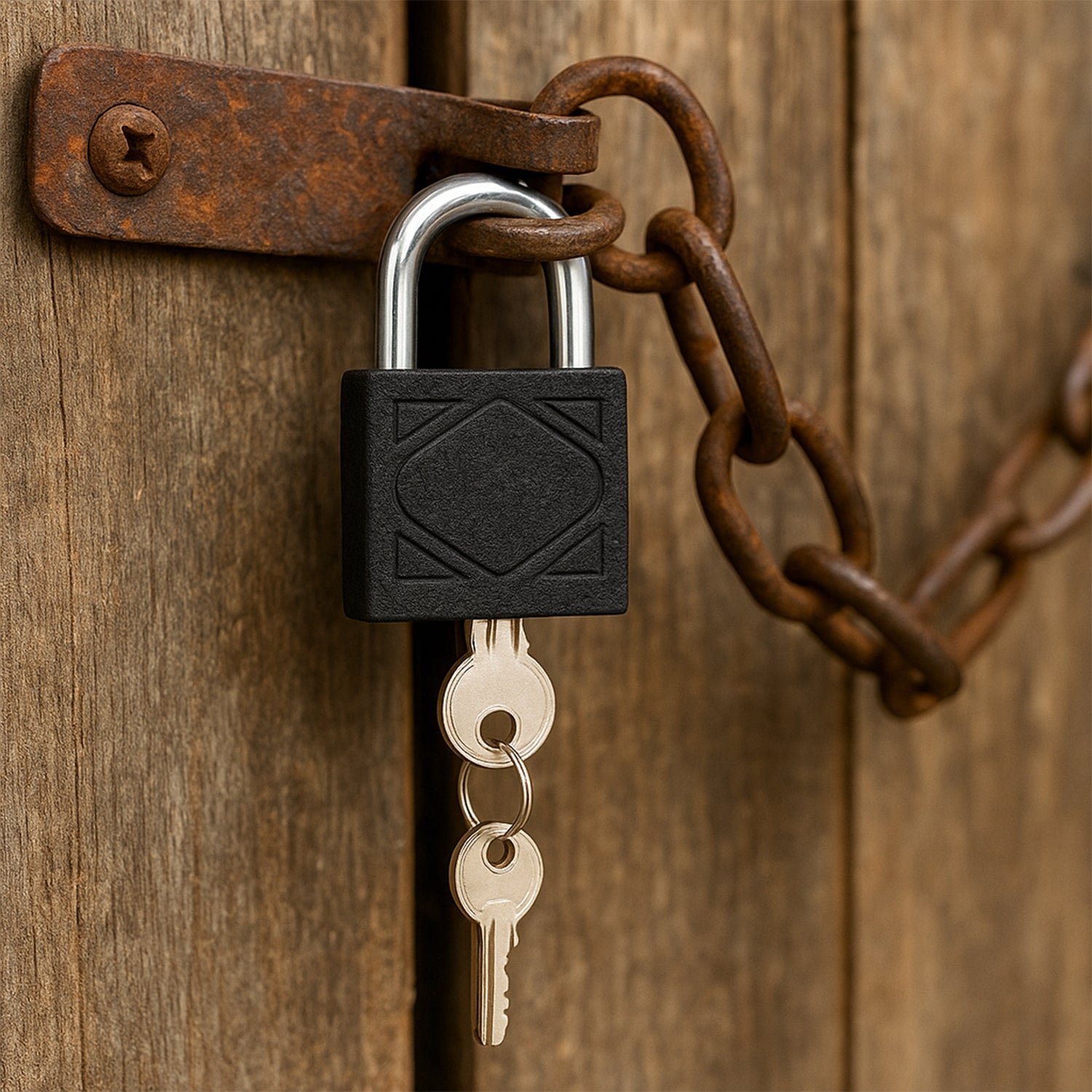 Iron Padlock – Waterproof, Anti-Theft Brass Core | Safelix