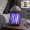 USB Rechargeable Electric Shock Mosquito Killer Lamp for Indoor Use (1 Pc)