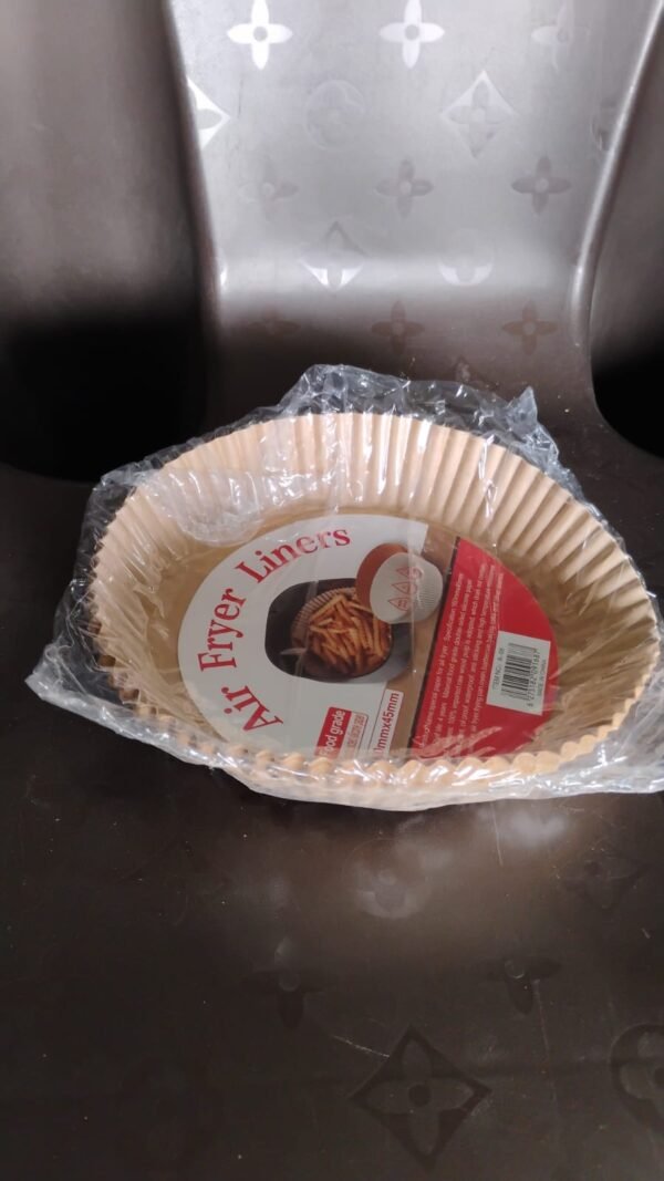 Air Fryer Liners – Round Disposable Parchment (50 Pcs) | Dabster
