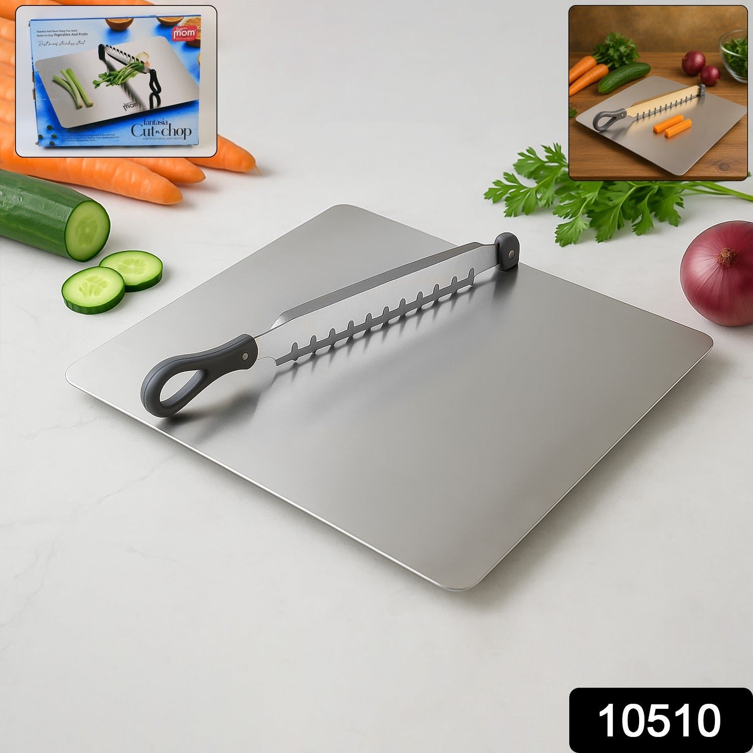 Vegetable Slicer Tool – Adjustable Stainless Steel Cutter for Uniform Slicing