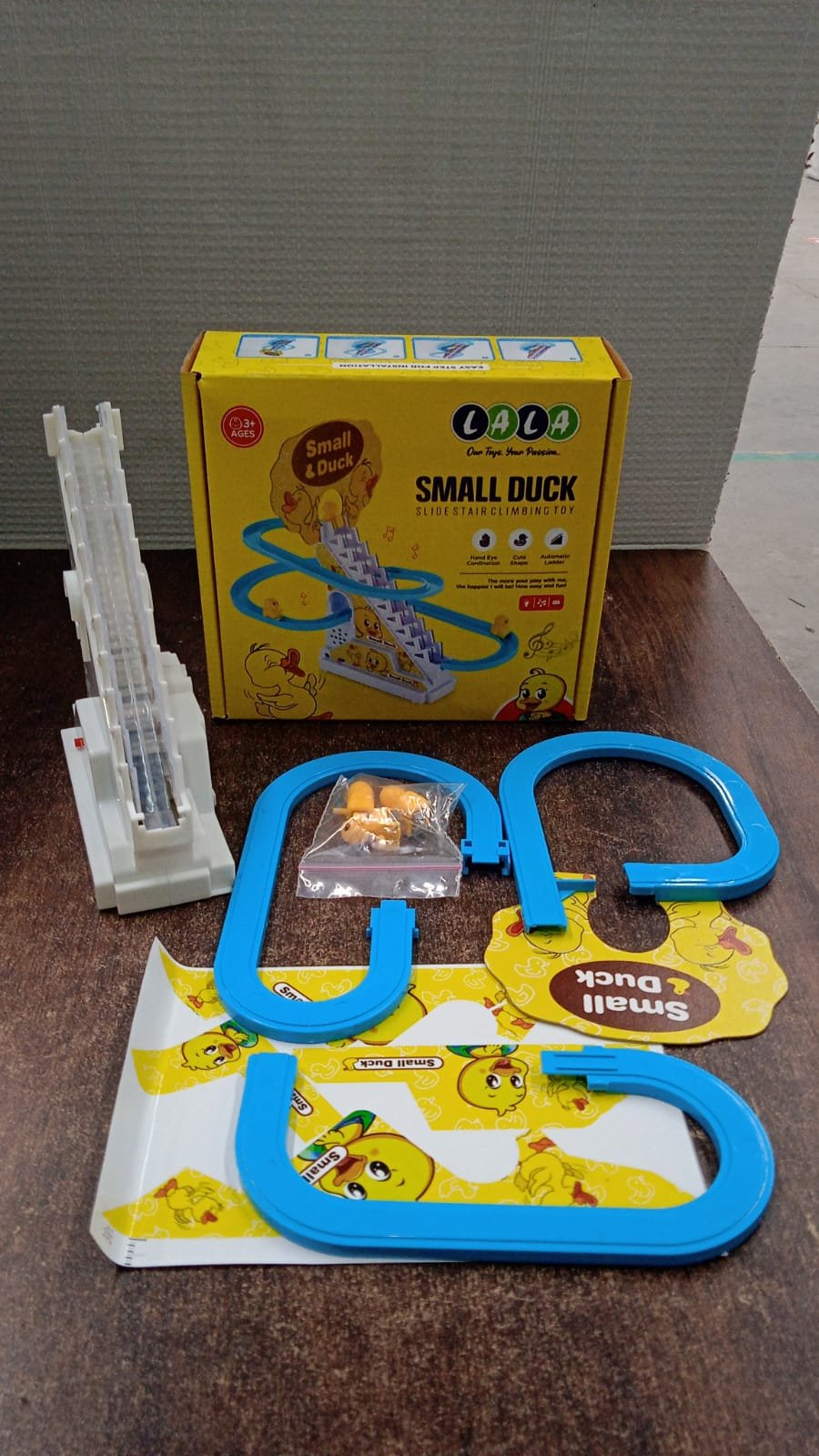 Duck Climb Stairs Toy – Interactive Music & Light Playset
