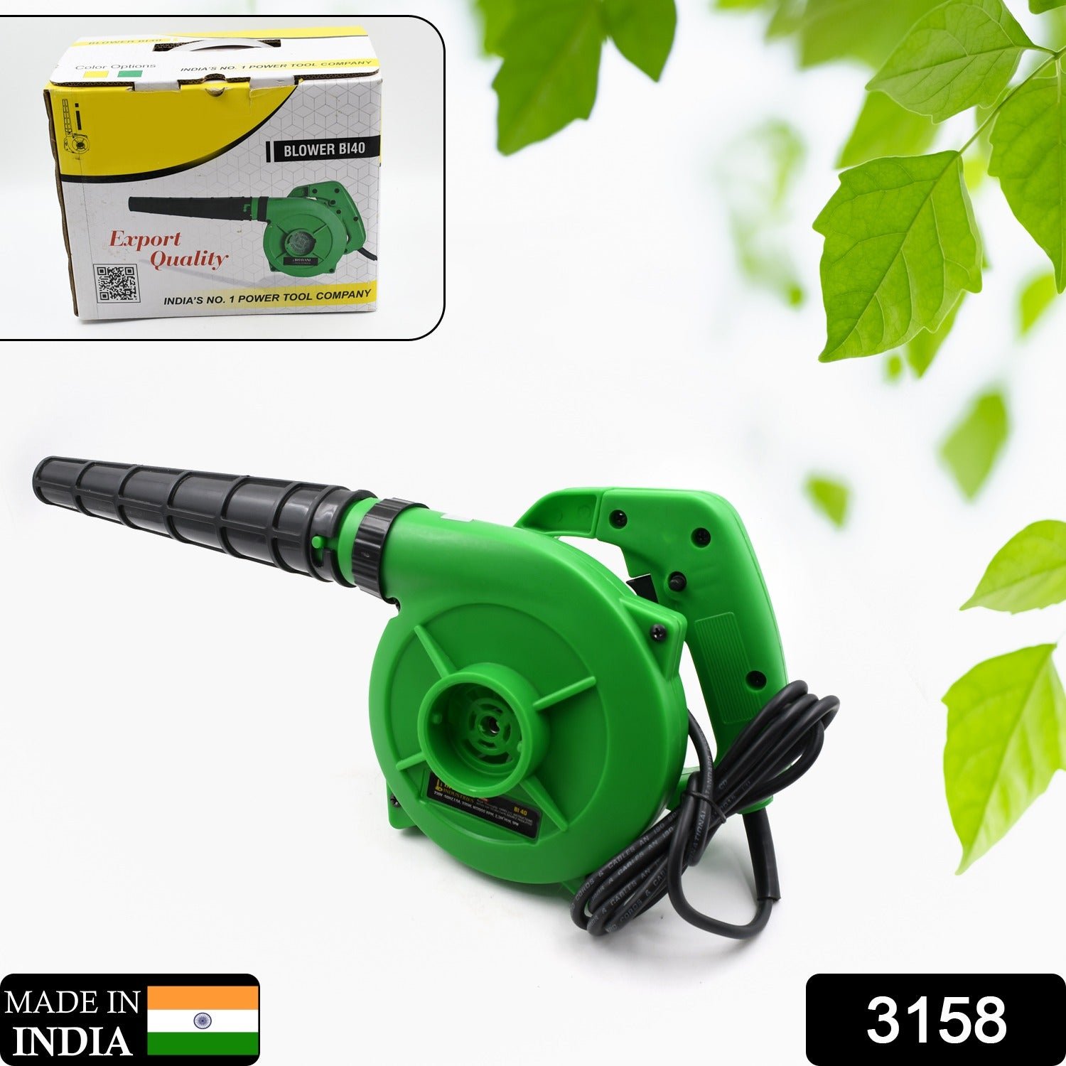 Portable Air Blower – 650W, 13000 RPM for Home & Garden | Dustiva