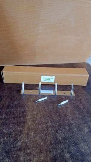 Stainless Steel Coat Hook Rack – 4 Heavy Duty Hooks for Home