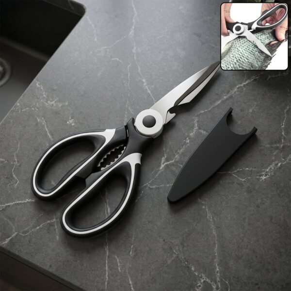 3 in 1 Kitchen Scissors – Sharp & Versatile for Home & Kitchen