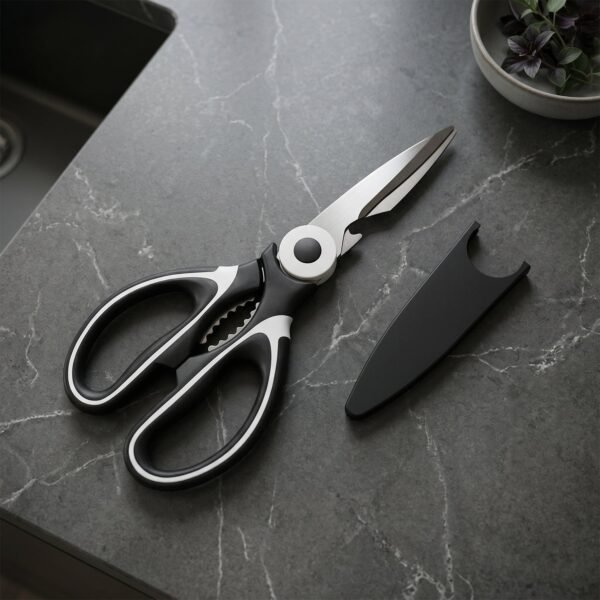 3 in 1 Kitchen Scissors – Sharp & Versatile for Home & Kitchen