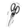 3 in 1 Kitchen Scissors – Sharp & Versatile for Home & Kitchen