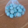 9579b0fe-1aaa-4a0a-b959-51ed00fce5f6 Glass Marbles Pack of 30 – Classic White with Colorful Swirls