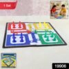 Pocket Ludo Game – Foldable Travel Board Set for Kids & Family