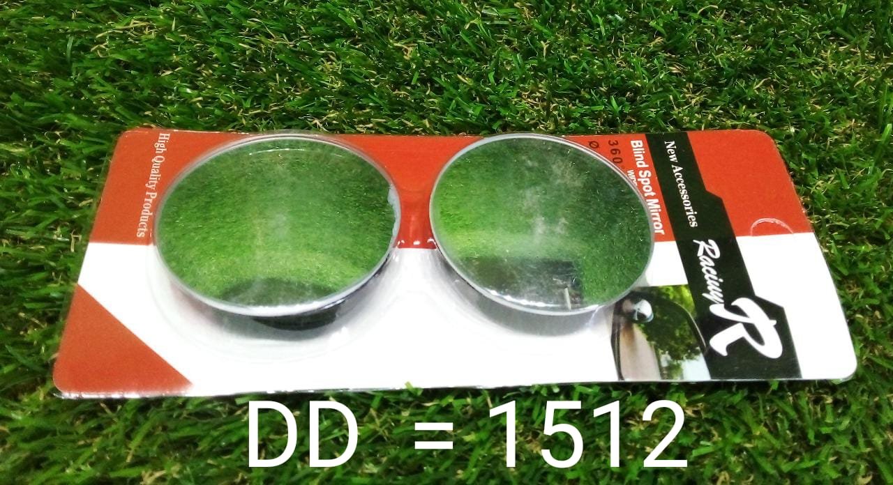 Blind Spot Mirror – Wide Angle Adjustable Convex (2 Pcs) | RaceVault