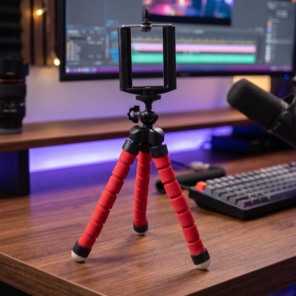 Mini Flexible Tripod - Portable Phone Stand & Content Creator Tool