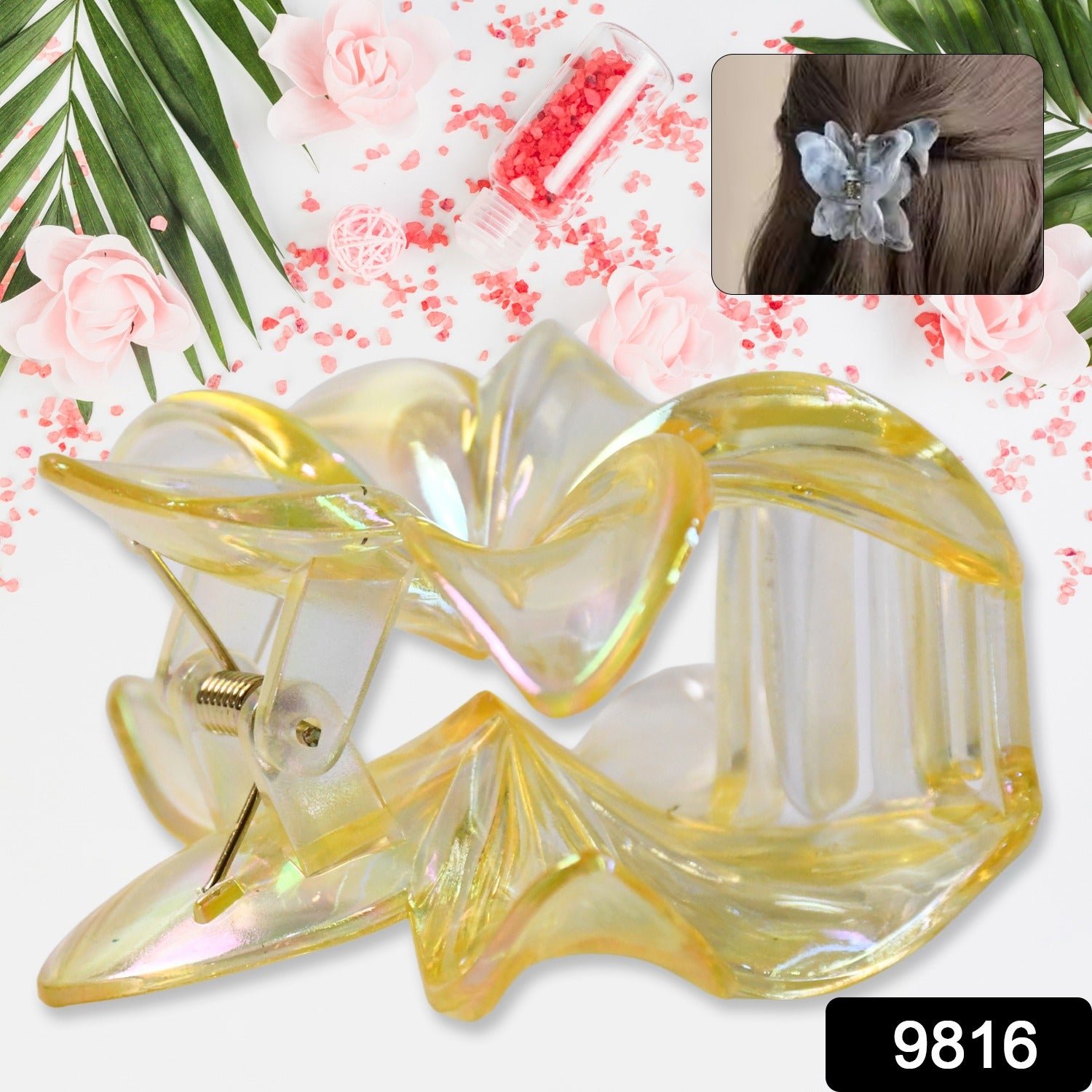Hair Clamp Grip – Durable Matte Finish for Face Washing