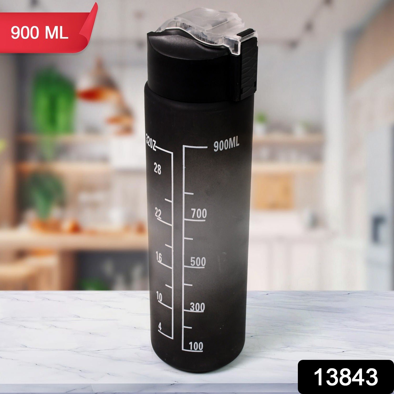 Motivational Water Bottle with Straw & Time Marker | Own Hydrate