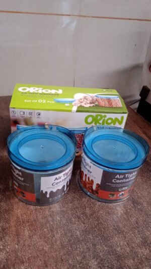 Airtight Kitchen Jar Set – Unbreakable Storage (2 Pcs) | Velvet Wheels