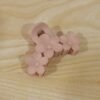 Large Plastic Hair Clip – Elegant Flower Design for Women