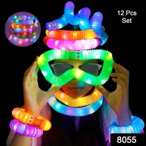 Sensory Fidget Tubes – 12-Pack Colorful Stretch & Pop Toys | Little Learners