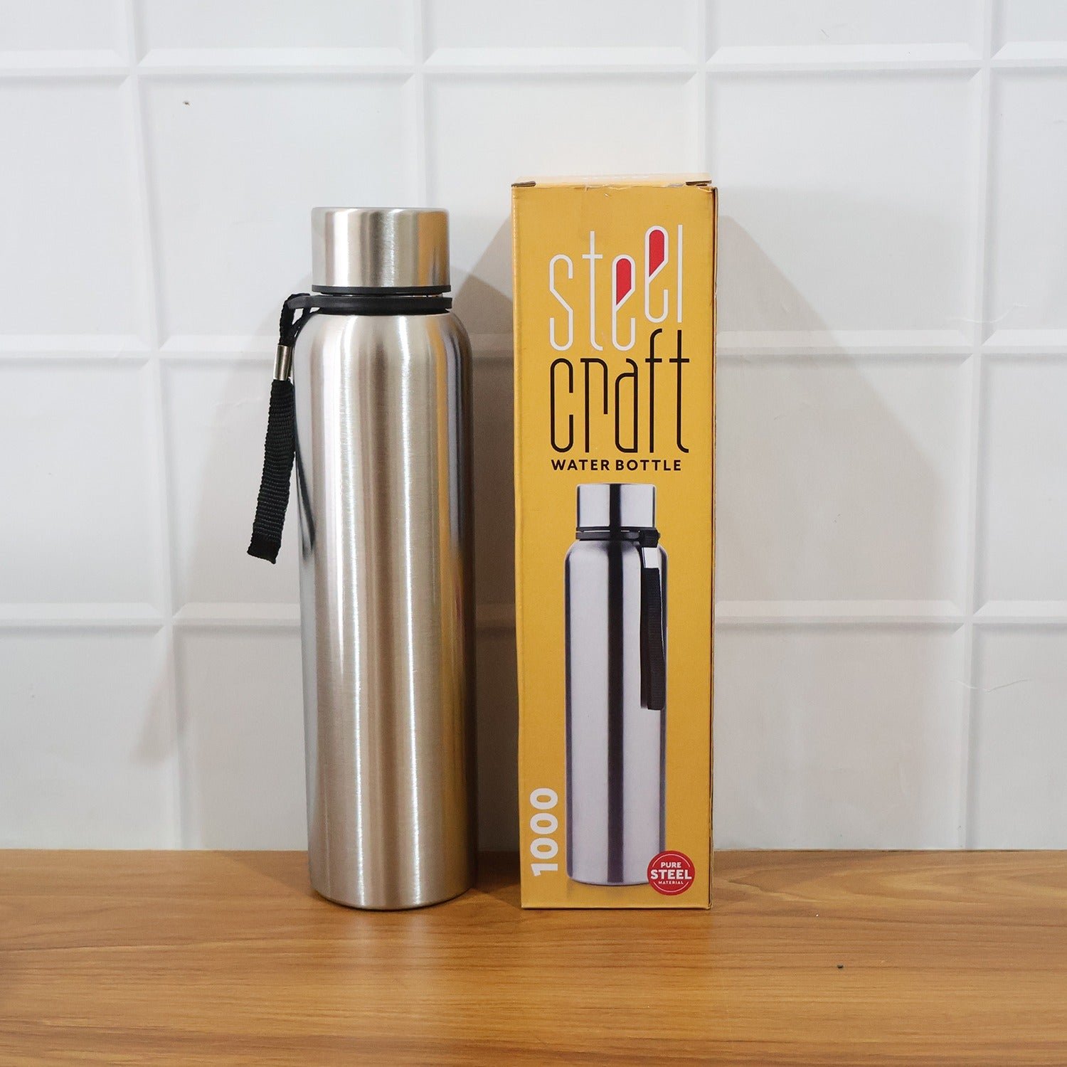 9985a315-b8e5-474b-bbe5-60196b840d17 Stainless Steel Water Bottle 1000ml – Vacuum Insulated |