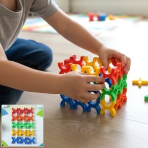 Balanced Blocks Stacking Toy – Boosts Creativity & Motor Skills
