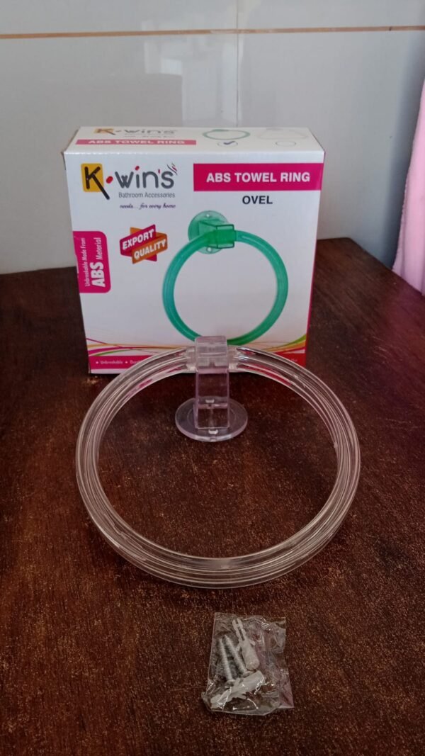 ABS Towel Ring – Unbreakable Wall Mounted Holder | BathNova