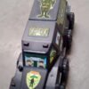 Military Toy Car – 8-Wheel Plastic Army Vehicle | Brain Horizon