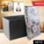 Foldable Storage Box with Floral Lid – Durable & Spacious Organizer