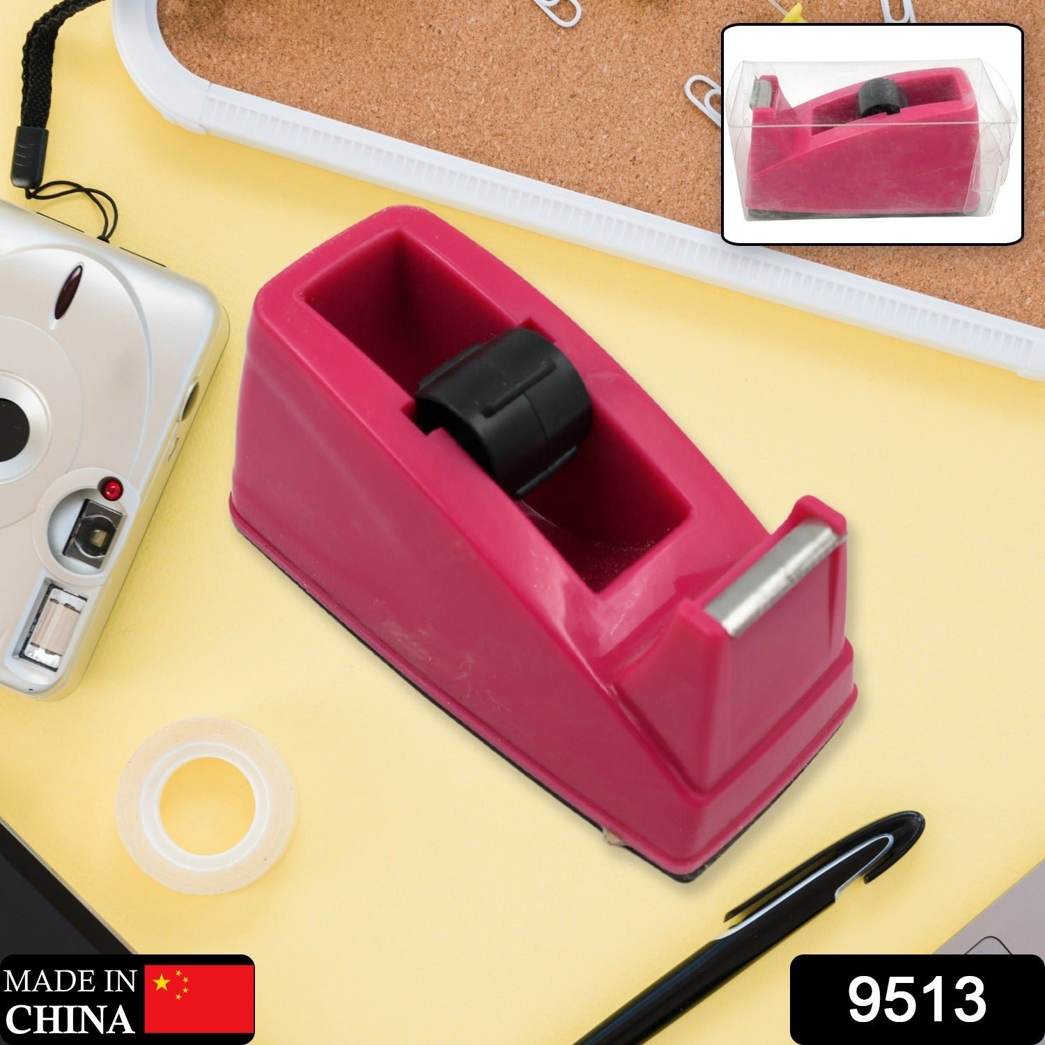 Tape Dispenser – Sharp Cutter & Ergonomic Grip | VoltDesk