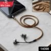 Spiral Cable Protector Sleeve for Earphone Cable, Flexible Cord Saver Wrap (1 Pc)