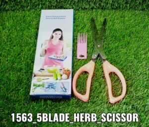 5-Blade Herb Scissors – Stainless Steel Kitchen Cutter | Quickslice