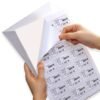 A4 Full-Sheet Self-Adhesive Labels – 100 Sheets for Custom Printing