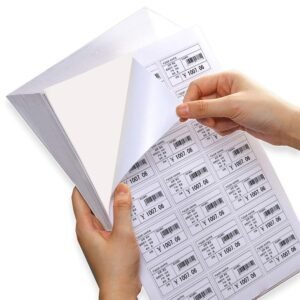 A4 Full-Sheet Self-Adhesive Labels – 100 Sheets for Custom Printing