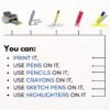 A4 Full-Sheet Self-Adhesive Labels – 100 Sheets for Custom Printing