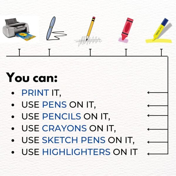 A4 Full-Sheet Self-Adhesive Labels – 100 Sheets for Custom Printing