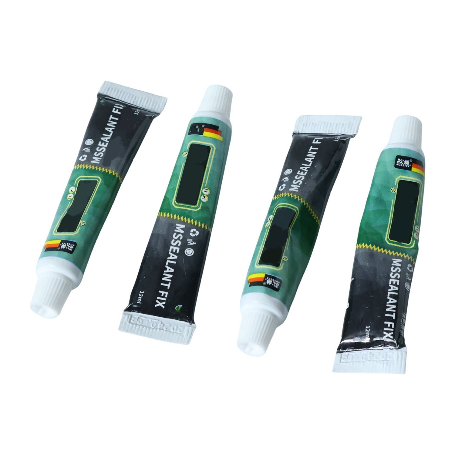 Instant Sealant Repair Adhesive – Pack of 4 Tubes, 12 ML Each